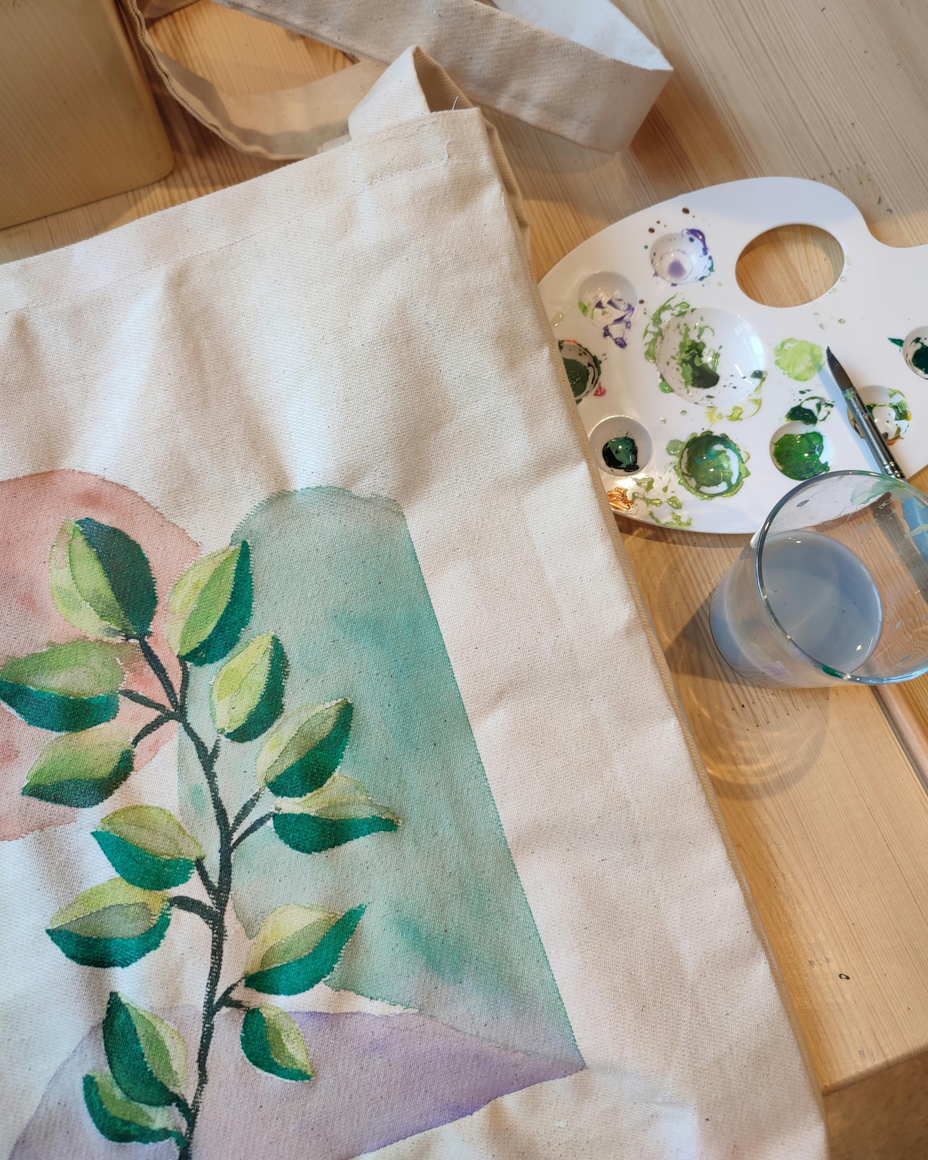 Túi canvas có họa tiết